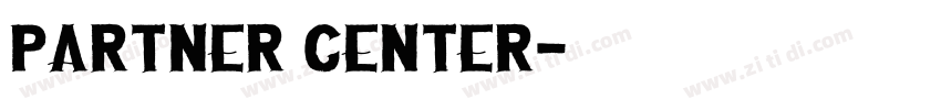Partner Center字体转换